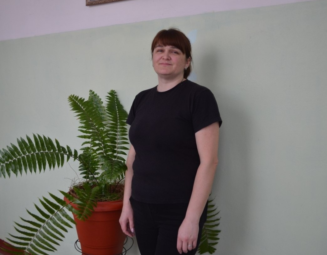Галина, техпрацівниця школи с.Сичавка