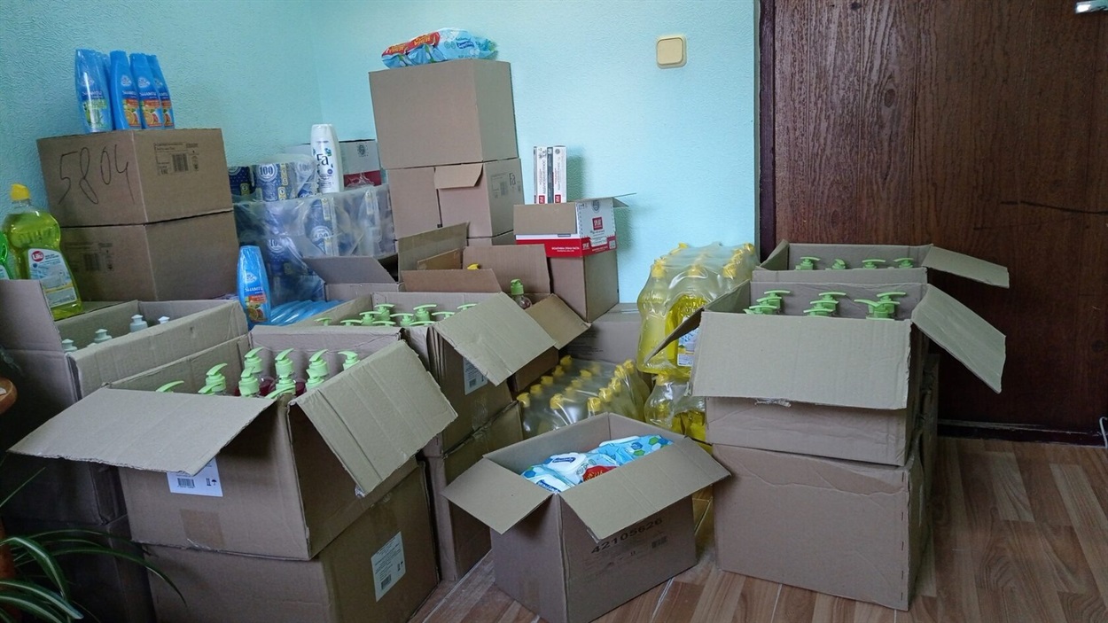 Гуманітарна допомога жителям Южного