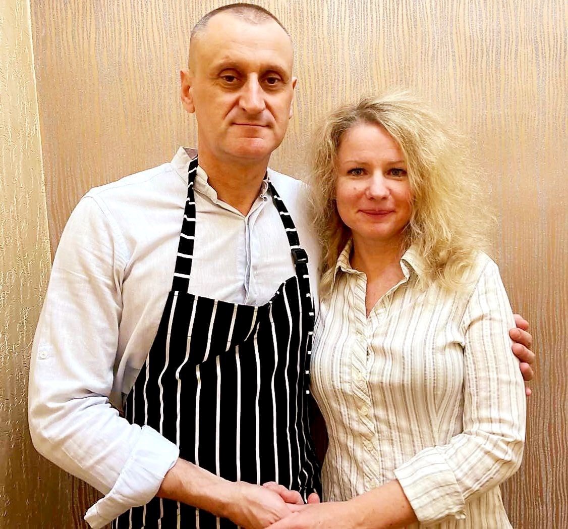 Сергій Мазурцов з дружиною Ольгою